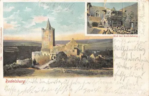 BG34605 rudelsburg hof der rudelsburg germany