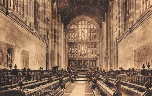 BR60827 Eton College Kapelle Postkarte UK