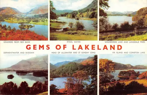 BR66225 Gems of Lakeland UK 14x9cm