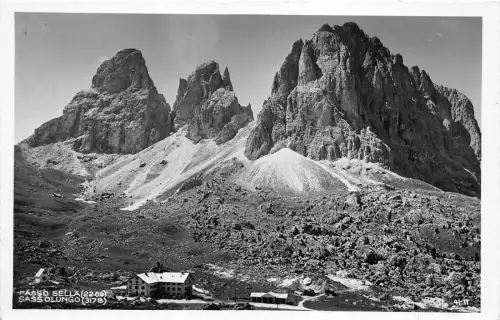 B3875 Italien Langkofelpass 3178 Front-/Rückscan