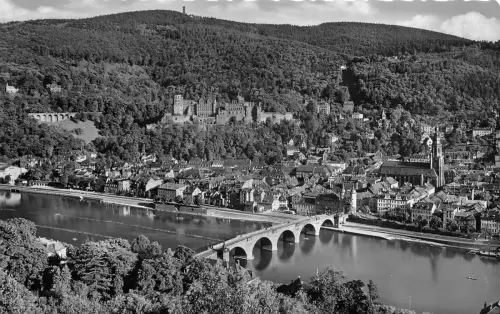 BG23317 Heidelberg Blick vom philosophenweg germany CPSM 14x9cm