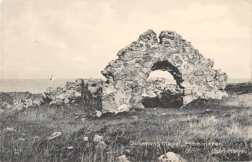 B108031 Bornholm Salomons Kapel Hammeren Echtfoto UK