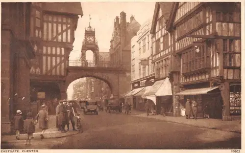 uk22840 eastgate chester real photo uk