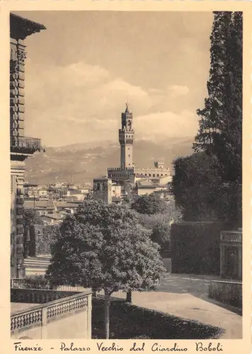 BR40953 Firenze palazzo vechio dal ciardino boboli Italien