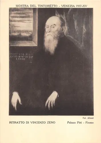BF17055 palazzo pitti ritratto di vicenzo zeno firenze italy front/back image