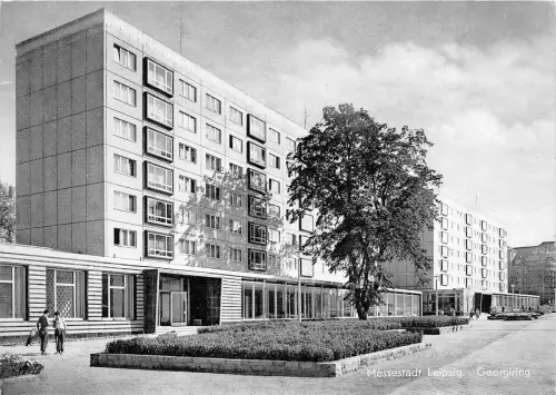 BG33901 MESSESTADT LEIPZIG GEORGIRING ECHTFOTO DEUTSCHLAND