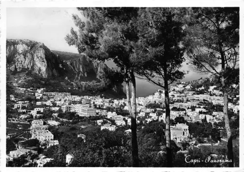 BG3245 Capri Panorama CPSM 15x9,5cm Italien