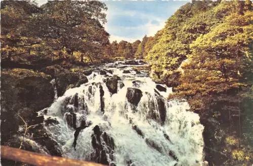 uk45833 swallow falls betws y coed wales uk