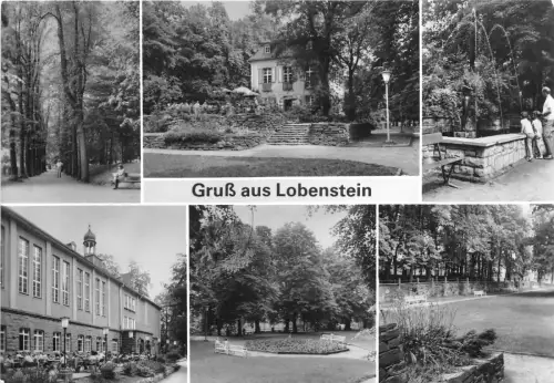 BG16117 gruss aus lobenstein germany CPSM 14,5x9cm