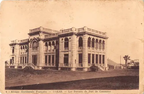 BR46824 Dakar les bureaux du port du commerce Senegal Senegal
