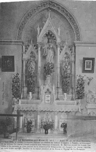 BF7099 lla boissiere sur evre M et L autel N D de bon france Frankreich