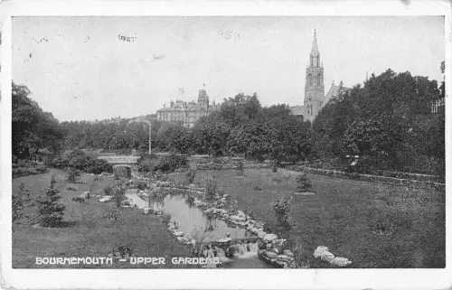 uk20698 Upper Gardens Bournemouth Echtfoto UK