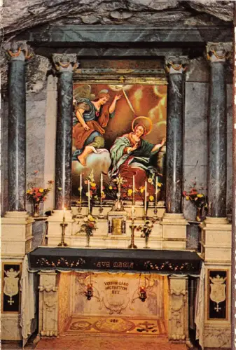 BR43614 Die Verkündigungsgrotte la grotte Nazareth Israel