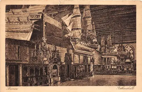 BR37642 bremen rathaus germany