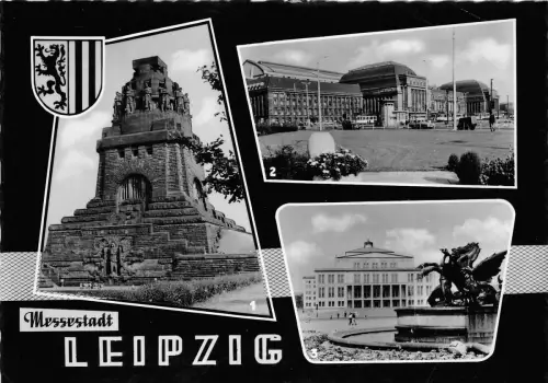 BG16090 Multi Views Leipzig Germany CPSM 14,5x9cm