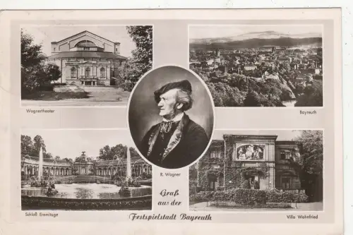 BG28698 gruss aus der festspielstadt bayreuth germany CPSM 14x9cm