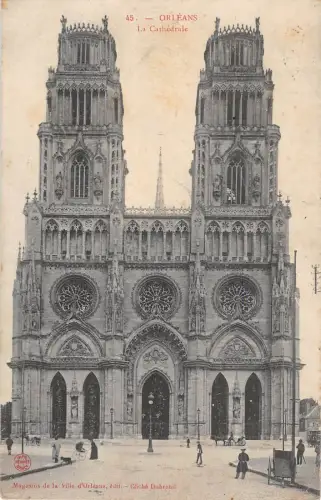 BR72605 orleans la cathedrale france