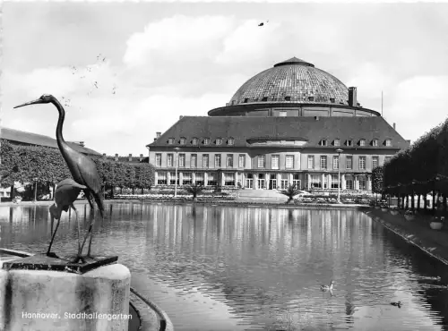 BG1033 hannover stadthallengarten CPSM 14x9,5cm germany