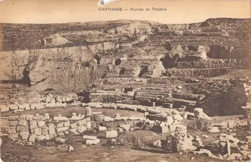 BR46242 Karthago Ruines du Theatre Tunesien