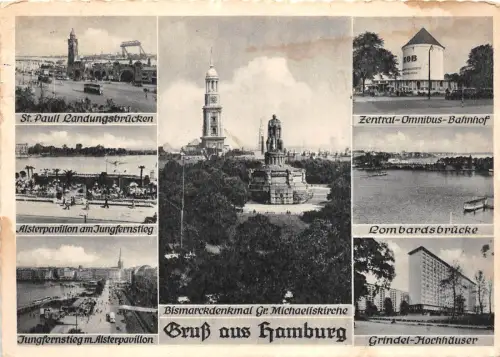 BG29140 gruss aus hamburg germany CPSM 14,5x10cm