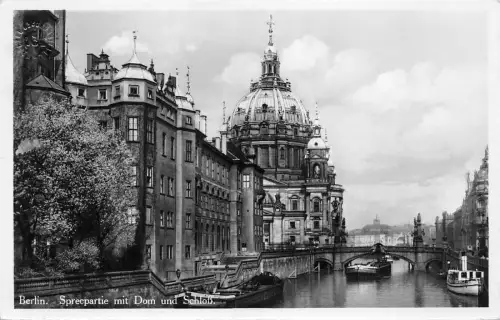 BR42090 spreepartie mit dom und schloss Berlin germany