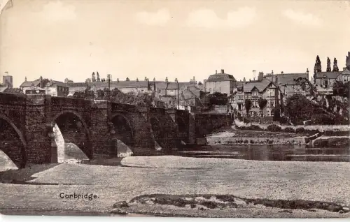 uk28227 corbridge real photo uk