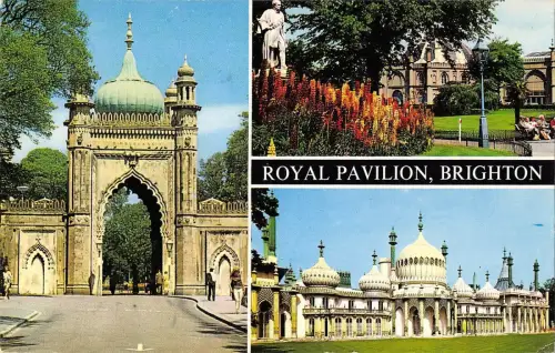 B101142 Royal Pavilion Brighton UK 14x9cm