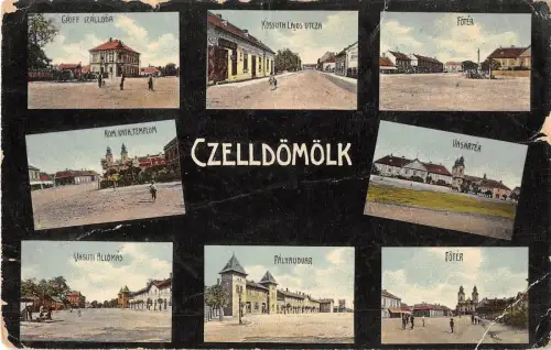 B11279 Czelldomolk Mehrfachansicht 1910