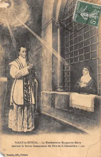 BF7176 paray le monial la bienheureyse marguerite marie france Frankreich