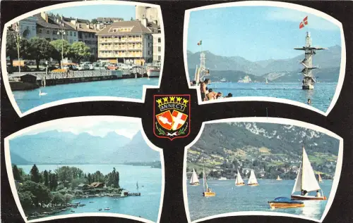 BR26432 Annecy la baie de Talloires Frankreich