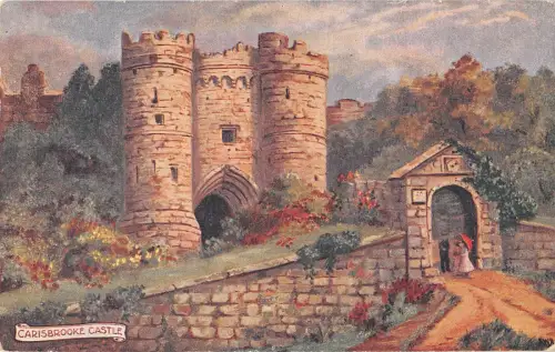 uk19721 carisbrooke castle isle of wight uk