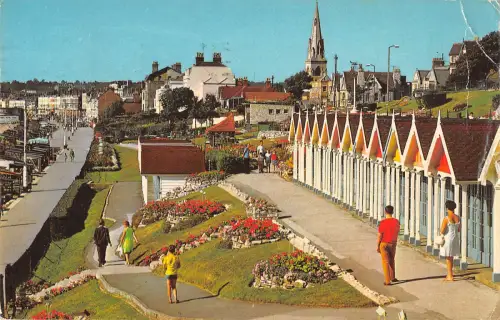 uk7756 promenade from greenhill gardens weymouth uk