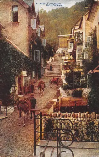 uk19736 highstreet clovelly uk