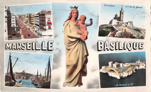 BR53767 Marseille Basilique Frankreich