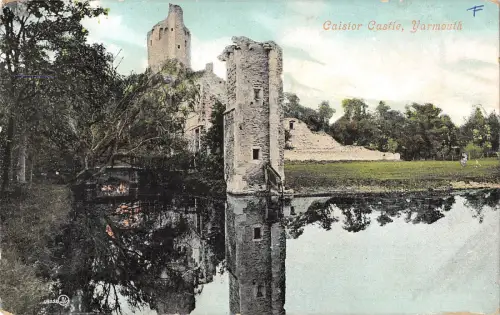 uk19189 caistor castle yarmouth uk