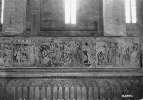 BR10138 Abbaye de la Cahise Dieu Tapisseries Joseph Postkarte Frankreich