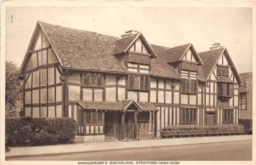 BR58533 shakespeares geburtsort stratford upon avon uk