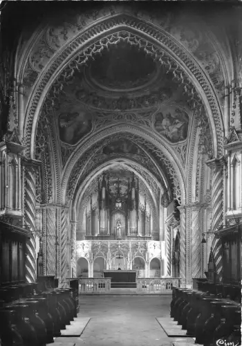 BR5677 Abbaye d Hautecombe Interiour de l eglise france