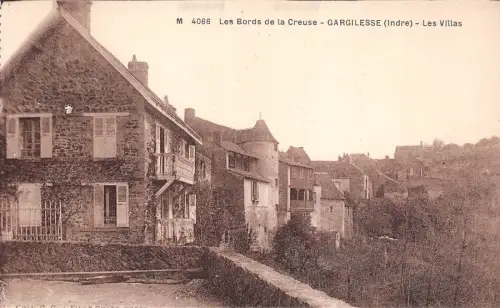 BF4259 gargilesse indre les villas les bords de la france