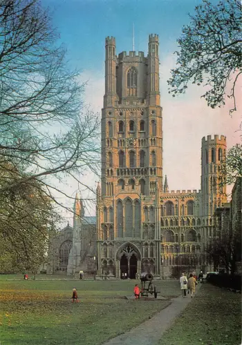 uk1820 ely cathedral real photo uk