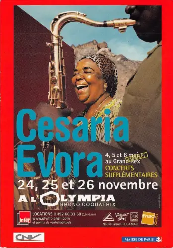 BF40367 cesaria evora alolympia bruno coquatrix musik opernsängerin