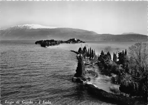 BG3219 lago di garda l isola CPSM 15x9,5cm italy