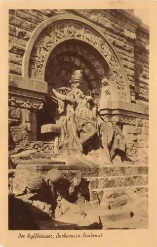 BG32204 der kyffhauser barbarossa denkmal germany CPSM 14x9cm