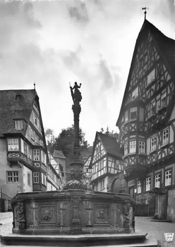 BG747 miltenberg main das schnatterloch CPSM 14x9,5cm germany