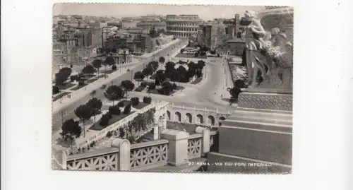 BF33344 roma via dei fiori imperiali italy front/back image