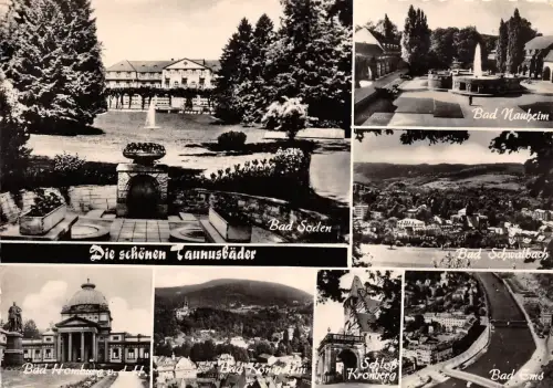 BG22773 die schonen taunusbader germany CPSM 14,5x9cm