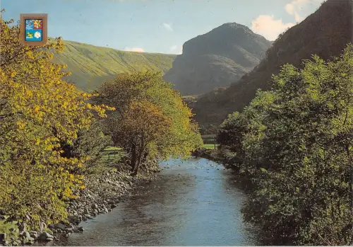 BR89878 stonethwaite beck and eagle crag borrowdale uk