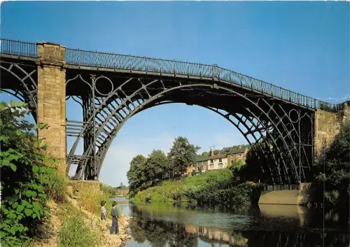 uk50036 river severn ironbridge uk