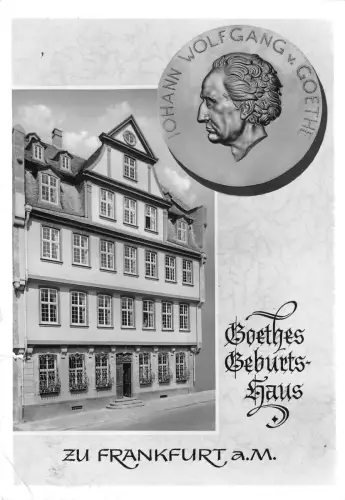 BR17168 Frankfurt am Main Goethes Geburtsort Deutschland