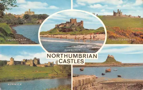 uk10467 northumbrian castles uk